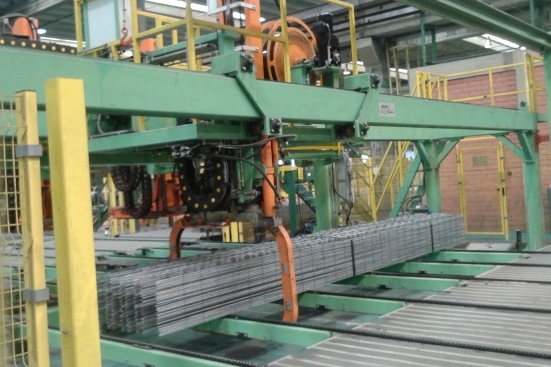 Automatic Strapping Line for mesh sheet batches